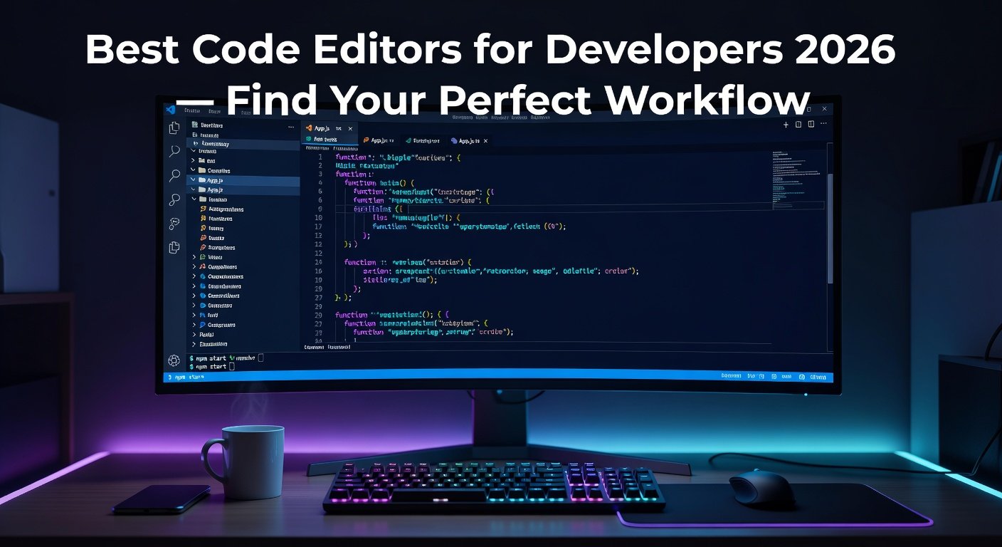 Best Text Editor Code Editor Software 2026:Developer's