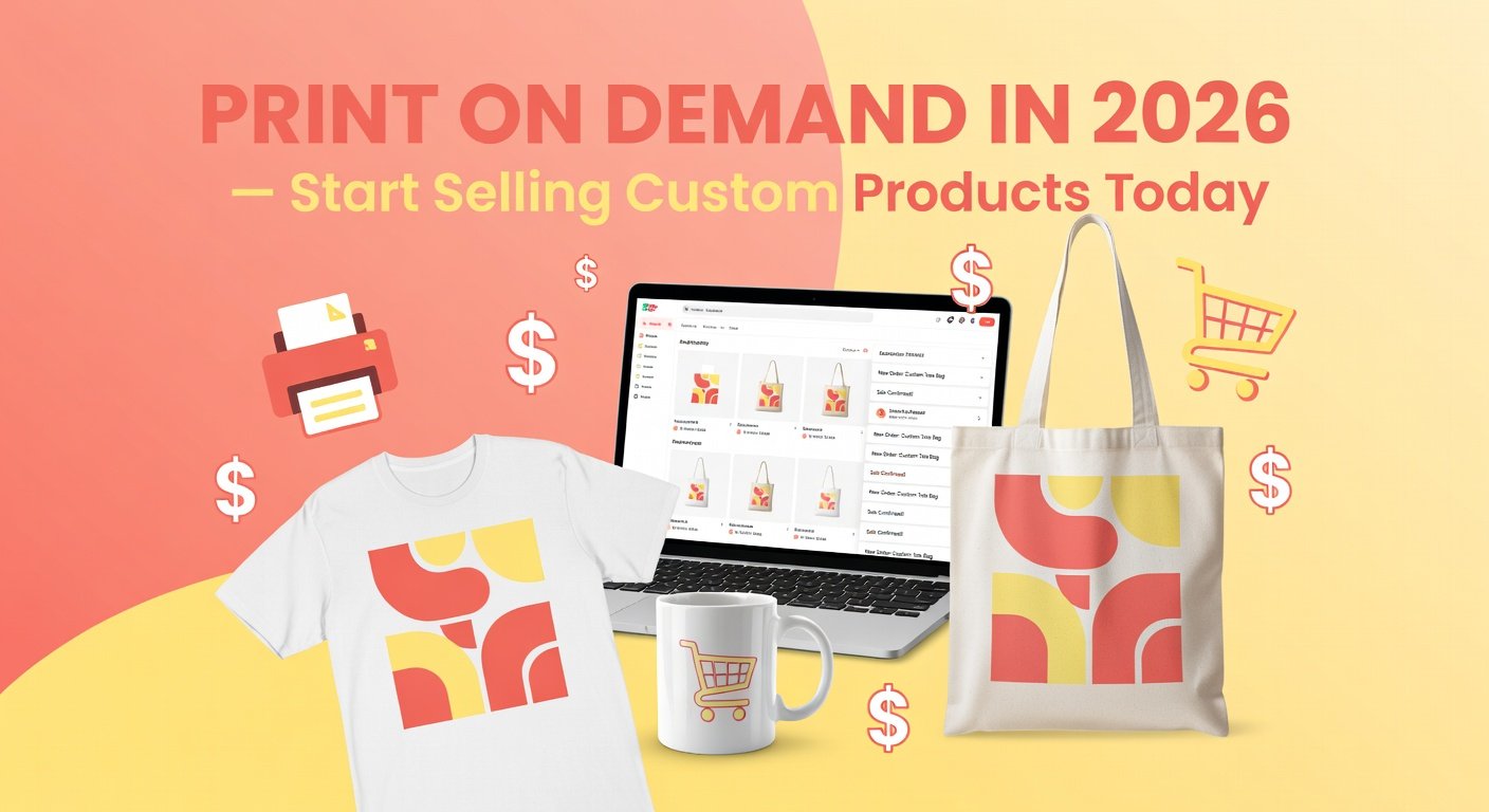 How to Make Money With Print on Demand in 2026 |Supportmkit